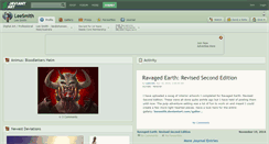 Desktop Screenshot of leesmith.deviantart.com
