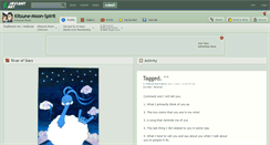Desktop Screenshot of kitsune-moon-spirit.deviantart.com
