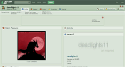 Desktop Screenshot of deadlights11.deviantart.com