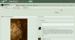 Desktop Screenshot of bluehowl.deviantart.com