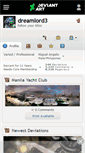 Mobile Screenshot of dreamlord3.deviantart.com