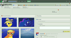 Desktop Screenshot of captain-ashon.deviantart.com