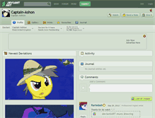 Tablet Screenshot of captain-ashon.deviantart.com