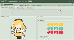 Desktop Screenshot of justin-hoffman.deviantart.com