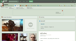 Desktop Screenshot of hawk4.deviantart.com