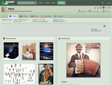 Tablet Screenshot of haius.deviantart.com