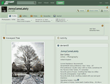 Tablet Screenshot of jonnycomelately.deviantart.com