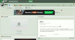 Desktop Screenshot of iv4n4.deviantart.com