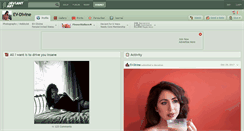 Desktop Screenshot of ev-divine.deviantart.com