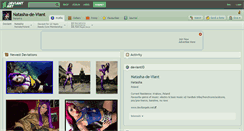 Desktop Screenshot of natasha-de-viant.deviantart.com