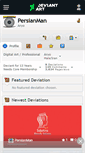 Mobile Screenshot of persianman.deviantart.com