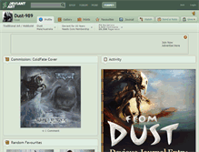 Tablet Screenshot of dust-989.deviantart.com
