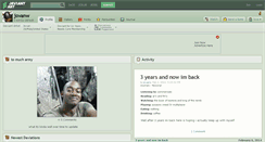 Desktop Screenshot of jovanw.deviantart.com