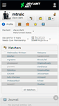 Mobile Screenshot of mtnsic.deviantart.com