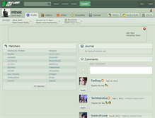 Tablet Screenshot of mtnsic.deviantart.com
