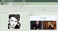 Desktop Screenshot of nancyrella.deviantart.com