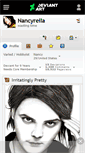 Mobile Screenshot of nancyrella.deviantart.com