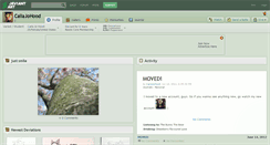Desktop Screenshot of cailajohood.deviantart.com