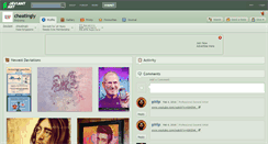 Desktop Screenshot of cheatingly.deviantart.com