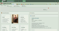 Desktop Screenshot of hopless-love-poet.deviantart.com