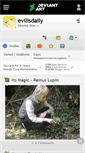 Mobile Screenshot of evilisdaily.deviantart.com