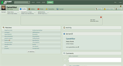 Desktop Screenshot of gamehiker.deviantart.com