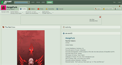 Desktop Screenshot of mangapunk.deviantart.com