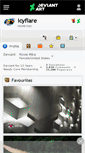 Mobile Screenshot of icyflare.deviantart.com