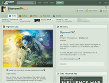 Tablet Screenshot of ellyevans679.deviantart.com