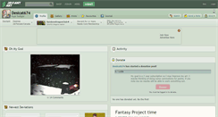Desktop Screenshot of desicat674.deviantart.com
