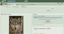 Desktop Screenshot of calaymo.deviantart.com