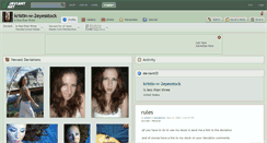 Desktop Screenshot of kristin-w-2eyesstock.deviantart.com