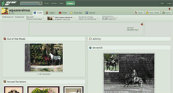 Desktop Screenshot of equusrevelrous.deviantart.com