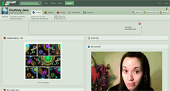 Desktop Screenshot of courtney-jane.deviantart.com