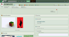 Desktop Screenshot of echoing0comfort.deviantart.com