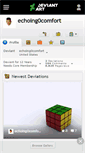 Mobile Screenshot of echoing0comfort.deviantart.com