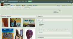 Desktop Screenshot of nick-erard.deviantart.com