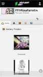 Mobile Screenshot of ffivrosafarrell.deviantart.com