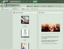 Tablet Screenshot of ffivrosafarrell.deviantart.com