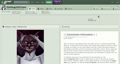 Desktop Screenshot of missmangykatchessur.deviantart.com