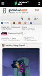 Mobile Screenshot of gnome-oo.deviantart.com