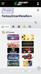 Mobile Screenshot of fantasydreamparadise.deviantart.com