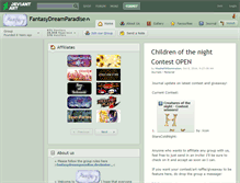 Tablet Screenshot of fantasydreamparadise.deviantart.com