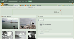 Desktop Screenshot of cansrox.deviantart.com