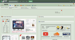 Desktop Screenshot of hkk98.deviantart.com