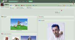 Desktop Screenshot of cdrgirls.deviantart.com