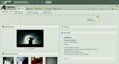 Desktop Screenshot of lightfairy.deviantart.com