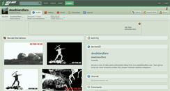Desktop Screenshot of deadislandfans.deviantart.com