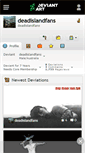 Mobile Screenshot of deadislandfans.deviantart.com