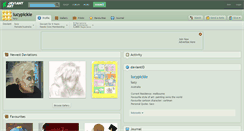 Desktop Screenshot of lucypickle.deviantart.com